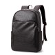 New cross-border men's PU leather backpack, simple and lightweight business travel bag, business casual, large capacity laptop bag New cross-border men's PU leather backpack, simple and lightweight business travel bag, business casual, large capacity laptop bag