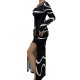European and American fashion: sexy midi skirts, elegant contrasting halter tops for summer, slimming and flattering. European and American fashion: sexy midi skirts, elegant contrasting halter tops for summer, slimming and flattering.