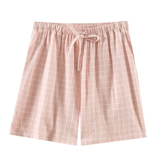 Washed cotton couple's pajama pants, pure cotton men's and women's trousers, spring and autumn, summer, casual, loose plaid, outdoor wear. Washed cotton couple's pajama pants, pure cotton men's and women's trousers, spring and autumn, summer, casual, loose plaid, outdoor wear.