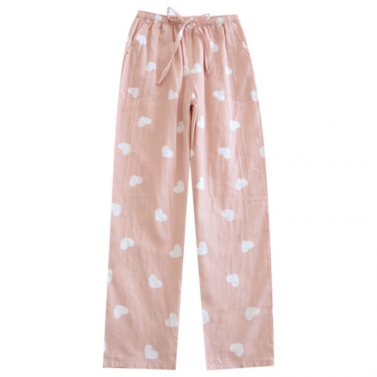Japanese-style women's pajamas, pure cotton gauze, open-front long-sleeved, thin, spring and summer, soft crepe, comfortable autumn and winter loungewear set Japanese-style women's pajamas, pure cotton gauze, open-front long-sleeved, thin, spring and summer, soft crepe, comfortable autumn and winter loungewear set