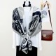 French creative new retro-printed long scarves, stylish spring and summer scarves, stylish cotton and linen shawls. French creative new retro-printed long scarves, stylish spring and summer scarves, stylish cotton and linen shawls.