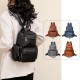 Cross-border women's bags, retro PU small backpacks, outdoor leisure travel chest bags, new dual-use women's backpacks