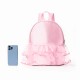 New women's schoolbag, trendy printed multi-color nylon backpack, lightweight, large-capacity backpack for women's travel.