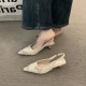 Women's summer flip-flops, 2025 new style, flat-soled, soft-soled white slip-on sandals for pregnant women to wear as outdoor wear Women's summer flip-flops, 2025 new style, flat-soled, soft-soled white slip-on sandals for pregnant women to wear as outdoor wear