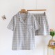 Women's summer nightgown, pure cotton double-layered cotton gauze short-sleeved loungewear, thin, soft, loose, plus-size cotton nightgown. Women's summer nightgown, pure cotton double-layered cotton gauze short-sleeved loungewear, thin, soft, loose, plus-size cotton nightgown.