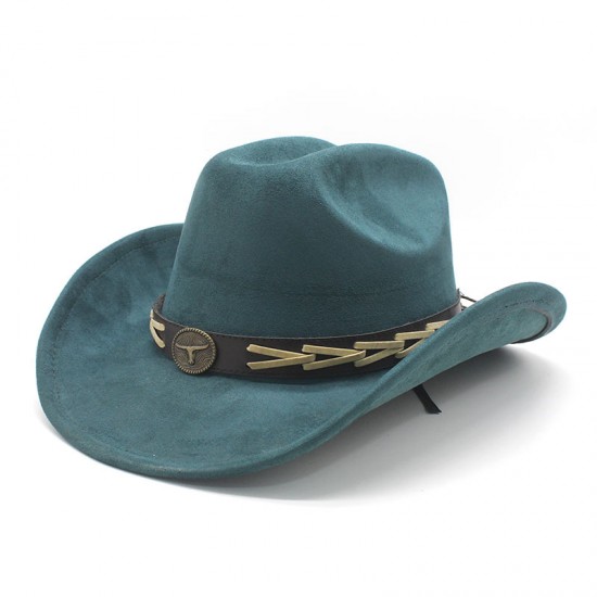 Thickened hardtop cowboy hat, dopamine suede, curved brim hat, French cross-border wholesale, ethnic style. Thickened hardtop cowboy hat, dopamine suede, curved brim hat, French cross-border wholesale, ethnic style.