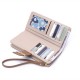 Lianbu new women's long wallet, Japanese and Korean style, fresh and simple, solid color, multi-card slots, student wallet. Lianbu new women's long wallet, Japanese and Korean style, fresh and simple, solid color, multi-card slots, student wallet.