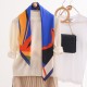 2025 New Silk Square Handkerchief, Retro Graffiti Square Handkerchief, Colorful Niche Silk Scarf, Wholesale Women's Scarf and Shawl 2025 New Silk Square Handkerchief, Retro Graffiti Square Handkerchief, Colorful Niche Silk Scarf, Wholesale Women's Scarf and Shawl