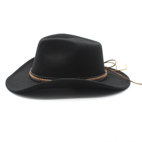 European and American autumn/winter new retro black woolen jazz hat, fashionable and stylish felt jazz hat for men and women. European and American autumn/winter new retro black woolen jazz hat, fashionable and stylish felt jazz hat for men and women.
