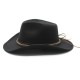 European and American autumn/winter new retro black woolen jazz hat, fashionable and stylish felt jazz hat for men and women. European and American autumn/winter new retro black woolen jazz hat, fashionable and stylish felt jazz hat for men and women.