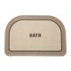 Linen woven bathroom floormat, quick-drying absorbent bathroom mat, wet/dry separation bathroom floormat. Linen woven bathroom floormat, quick-drying absorbent bathroom mat, wet/dry separation bathroom floormat.