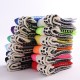 Foreign trade mid-calf soccer socks, thickened towel-soled, dotted mesh non-slip training socks, student running socks, breathable socks.