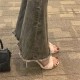 Thick-heeled pointed-toe trouser boots, street-ready short boots for women, spring and autumn 2025 new models, brown western-style skinny boots. Thick-heeled pointed-toe trouser boots, street-ready short boots for women, spring and autumn 2025 new models, brown western-style skinny boots.