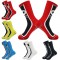 Men's non-slip combat training socks with a terry sole and wholesale American team sports socks, cross-border