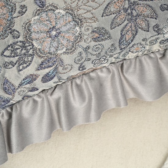 Cross-border Nordic ins ribbon flower ruffled skirt pillowcases, French-style lumbar pillows for sofas and bedrooms. Cross-border Nordic ins ribbon flower ruffled skirt pillowcases, French-style lumbar pillows for sofas and bedrooms.
