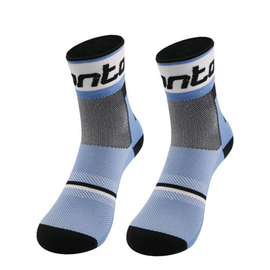Factory direct women's sports socks with lettering, breathable, men's mid-calf socks, trendy running socks Factory direct women's sports socks with lettering, breathable, men's mid-calf socks, trendy running socks