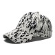 Cross-border thin, fashionable, printed baseball caps for spring and summer, women's casual sun protection, graffiti baseball caps for men, black and white. Cross-border thin, fashionable, printed baseball caps for spring and summer, women's casual sun protection, graffiti baseball caps for men, black and white.