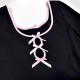 Cross-border women's summer niche design, backless bow embroidered solid color, loose and versatile camisole top. Cross-border women's summer niche design, backless bow embroidered solid color, loose and versatile camisole top.