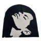 Cross-border Popular Fall/Winter Multicolor Instagram Portrait Pattern Y2K Knitted Hat, Popular European and American Hip-Hop Casual Outdoor Style Cross-border Popular Fall/Winter Multicolor Instagram Portrait Pattern Y2K Knitted Hat, Popular European and American Hip-Hop Casual Outdoor Style