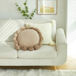 Cross-border Nordic ind hot-selling Halloween Day of the Dead ghost pumpkin print cushion pillowcase, holiday home decor