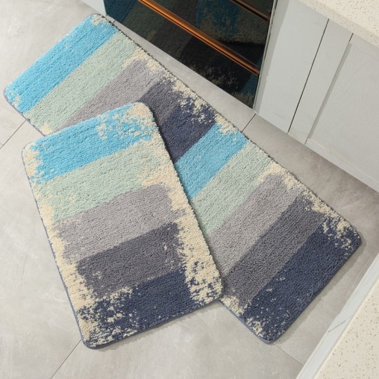 Ins-style entrance, bedroom, and bathroom carpet mats, thickened absorbent bathroom floor mats, customizable non-slip and absorbent. Ins-style entrance, bedroom, and bathroom carpet mats, thickened absorbent bathroom floor mats, customizable non-slip and absorbent.