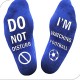 Logo heat transfer hot stamping on socks, mid-length floor socks with hot stamping on socks, and lettering on football socks Logo heat transfer hot stamping on socks, mid-length floor socks with hot stamping on socks, and lettering on football socks