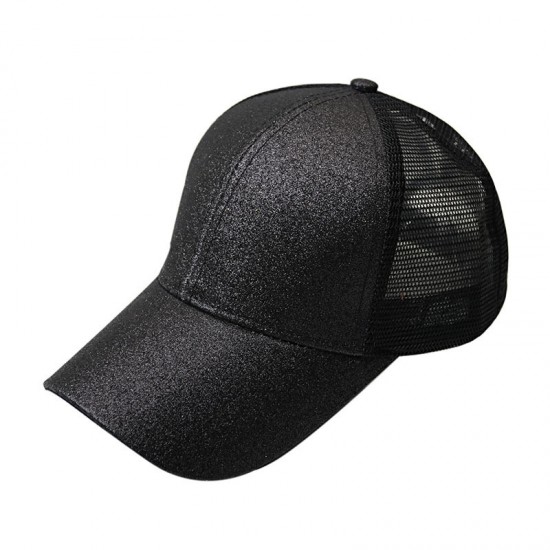 European and American cross-border mesh ponytail baseball caps. Wholesale travel logo-printed work sun hats European and American cross-border mesh ponytail baseball caps. Wholesale travel logo-printed work sun hats