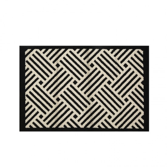 American retro bedside rug, bedroom floor mat, living room, luxury long, thickened imitation wool mat