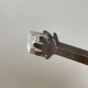 INS style cute stainless steel palm-shaped ice cube tongs, fruit sugar tongs, fun snack tongs, kitchen supplies.