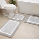 Cross-border thickened absorbent bathroom floor mat, home entrance, non-slip, bedroom, and antibacterial floor mat. Cross-border thickened absorbent bathroom floor mat, home entrance, non-slip, bedroom, and antibacterial floor mat.