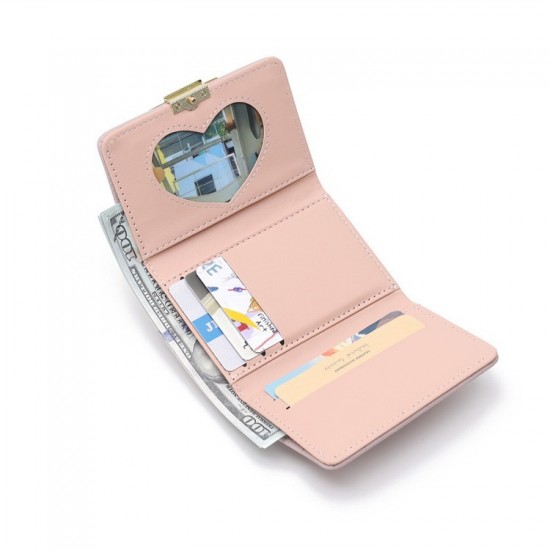 2025 new women's short wallet, Japanese and Korean style, three-fold, cute, fresh, simple student coin purse, in stock. 2025 new women's short wallet, Japanese and Korean style, three-fold, cute, fresh, simple student coin purse, in stock.