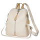Korean Style Fashionable Casual Travel Backpack, Simple, Retro Women's Backpack, Outdoor, Large Capacity, Multipurpose Shoulder Bag Korean Style Fashionable Casual Travel Backpack, Simple, Retro Women's Backpack, Outdoor, Large Capacity, Multipurpose Shoulder Bag