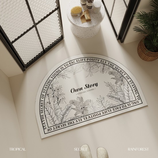 Linen woven bathroom mats, absorbent bathroom doormats, quick-drying, soft bathroom mats with wet/dry separation. Linen woven bathroom mats, absorbent bathroom doormats, quick-drying, soft bathroom mats with wet/dry separation.