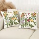 Cross-border Nordic ins towel-embroidered banana leaf sofa cushions, with a fresh, 3D pattern. Cross-border Nordic ins towel-embroidered banana leaf sofa cushions, with a fresh, 3D pattern.