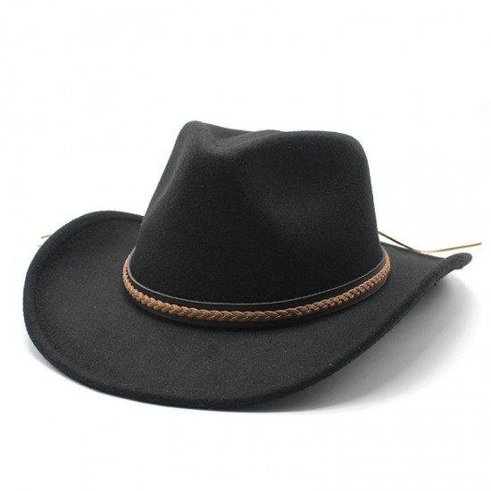 European and American autumn/winter new retro black woolen jazz hat, fashionable and stylish felt jazz hat for men and women. European and American autumn/winter new retro black woolen jazz hat, fashionable and stylish felt jazz hat for men and women.