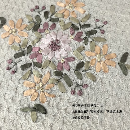 Cross-border Nordic INs American retro pastoral yarn-dyed throw pillowcases for sofa and living room home decorations