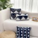 Home pillow sets with polyester-cotton yarn-dyed velvet, pompoms, and tie-stitching, PU leather, and tassel tassels for living rooms. Home pillow sets with polyester-cotton yarn-dyed velvet, pompoms, and tie-stitching, PU leather, and tassel tassels for living rooms.