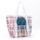 Cross-border double-layer cosmetic bag, heightened and large-capacity, portable travel makeup storage bag