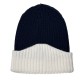 Winter colorblock earmuffs for women, cross-border brimless beanie, versatile and simple men's warm knitted hat, wholesale. Winter colorblock earmuffs for women, cross-border brimless beanie, versatile and simple men's warm knitted hat, wholesale.