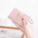 2025 solid color new wallet Women's medium-sized bag with a bow-knot, stylish, large capacity, small, fresh, and simple coin purse. 2025 solid color new wallet Women's medium-sized bag with a bow-knot, stylish, large capacity, small, fresh, and simple coin purse.