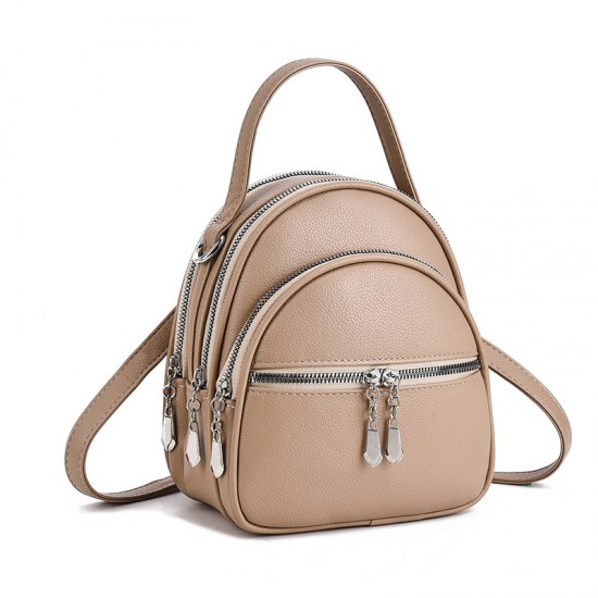New macaron fashionable multi-layered backpack, high-value large-capacity handbag, cross-border simple lightweight backpack New macaron fashionable multi-layered backpack, high-value large-capacity handbag, cross-border simple lightweight backpack