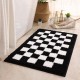 Instagram-style living room bedside rugs, modern and simple, full-length patchwork plush mats, home bedroom puzzle children's blankets Instagram-style living room bedside rugs, modern and simple, full-length patchwork plush mats, home bedroom puzzle children's blankets