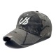 New American distressed lettered embroidered large logo camouflage baseball caps, outdoor casual sun protection caps. New American distressed lettered embroidered large logo camouflage baseball caps, outdoor casual sun protection caps.