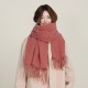 Maillard color single-color polka dot scarf for women, a new autumn and winter warm scarf Thickened student scarf, Korean-style versatile shawl. Maillard color single-color polka dot scarf for women, a new autumn and winter warm scarf Thickened student scarf, Korean-style versatile shawl.