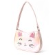 Amazon cross-border embroidered storage bag, corduroy lettered cosmetic bag, portable toiletry bag, large capacity cosmetic bag
