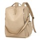 New women's retro backpack, multifunctional PU fashion women's bag, travel backpack wholesale