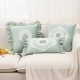 Cross-border Nordic INS towel embroidery, cute sofa and bedroom cushion with star and bow pattern. Cross-border Nordic INS towel embroidery, cute sofa and bedroom cushion with star and bow pattern.