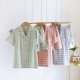 Women's summer nightgown, pure cotton double-layered cotton gauze short-sleeved loungewear, thin, soft, loose, plus-size cotton nightgown. Women's summer nightgown, pure cotton double-layered cotton gauze short-sleeved loungewear, thin, soft, loose, plus-size cotton nightgown.