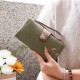 Lianbu New 2025 Wallet for Women, Long Multifunctional Large Capacity Clutch with Printed Buckle and Folding Zipper Lianbu New 2025 Wallet for Women, Long Multifunctional Large Capacity Clutch with Printed Buckle and Folding Zipper