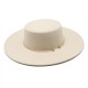 2021 autumn and winter new cross-border thickened men's and women's hat 10cm wide-brim wool felt flat-top hat 2021 autumn and winter new cross-border thickened men's and women's hat 10cm wide-brim wool felt flat-top hat